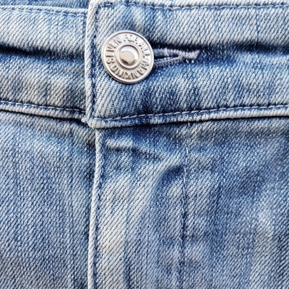 For All Mankind  Denim Pencil SKIRT - Picture 7 of 7